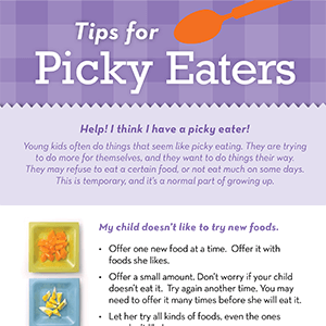 Tips For Picky Eaters